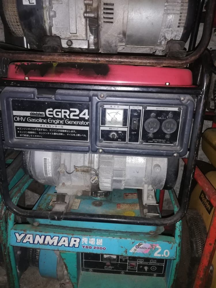 Shindiwa generator 2.5KVA